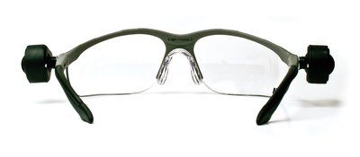 3M Light Vision  2 Protective Eyewear 11476-00000-10 Clear Anti-Fog Lens, Gray Frame