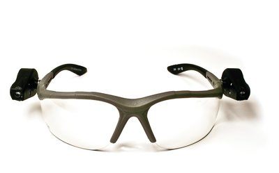 3M Light Vision 2 Protective Eyewear 11476-00000-10 Clear Anti-Fog Lens, Gray Frame