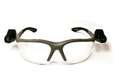 3M Light Vision  2 Protective Eyewear 11476-00000-10 Clear Anti-Fog Lens, Gray Frame