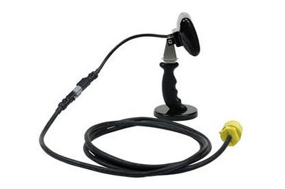 6 Watt LED Light with Magnetic Base - 12 Foot Cord - Handle - 120-277V - Magnetic Flood Light(-12-24V DC-UK BS1363)