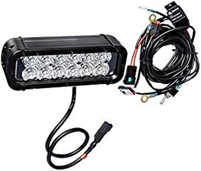 LED Light Emitter - Blue, Red, Green, or Amber LEDs - 12 LEDs - 36 Watts - 9-42V - 2160 Lumen(-Red-Spot)