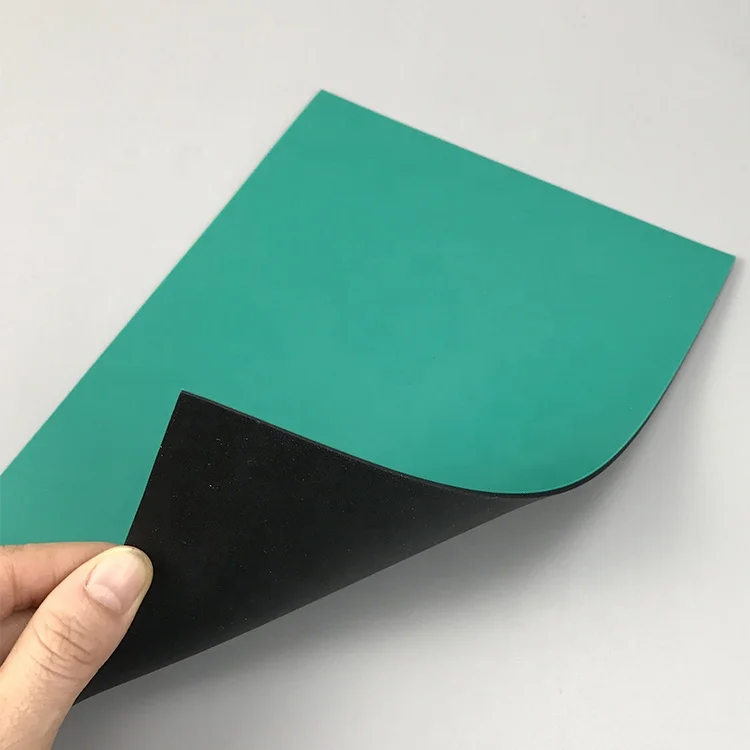 ESD Anti-Static Rubber workbench table Mats Green Color