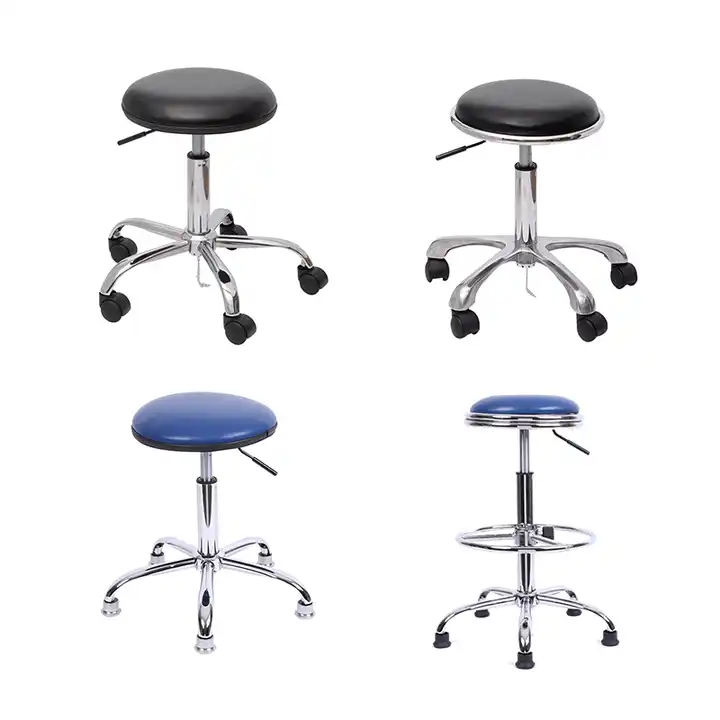 ESD Chair - PU Leather Anti-Static Chair Work Stool Office Chair Laboratory Adjustable