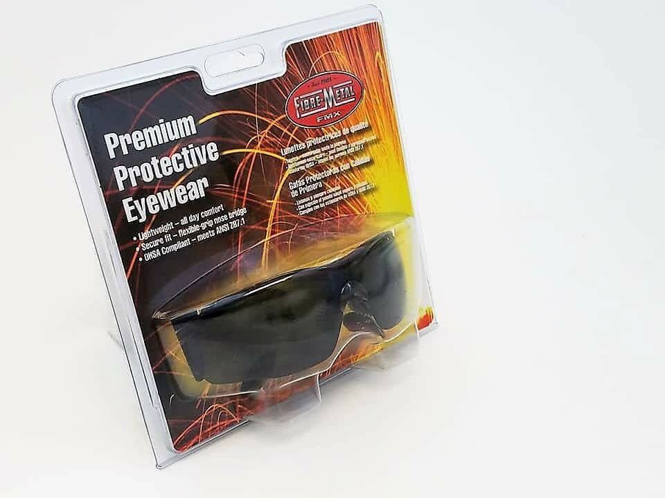 HONEYWELL Brand FIBRE-METAL FMX SAFETY GLASSES ANTI-FOG SCRATCH RESISTANT