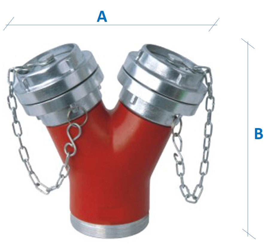 Fire Hydrant Water Breaching With End Cap