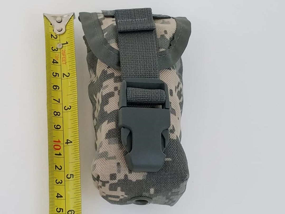 Made in the USA Army Military MOLLE II ACU Flash Bang Grenade Pouches