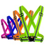 Adjustable Safety Reflective Vest Belt Stripe Strap Night Running Jogging Biking