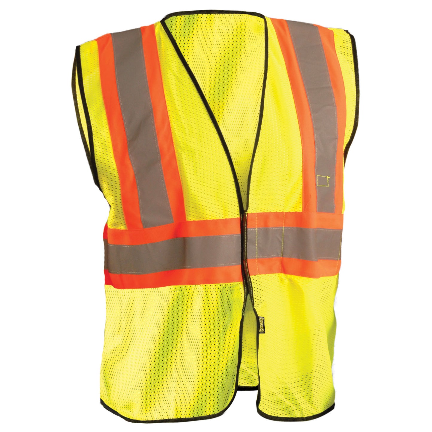 Occunomix 2 Tone Vest w/Hook & Loop, Yellow, Type R, Class 2
