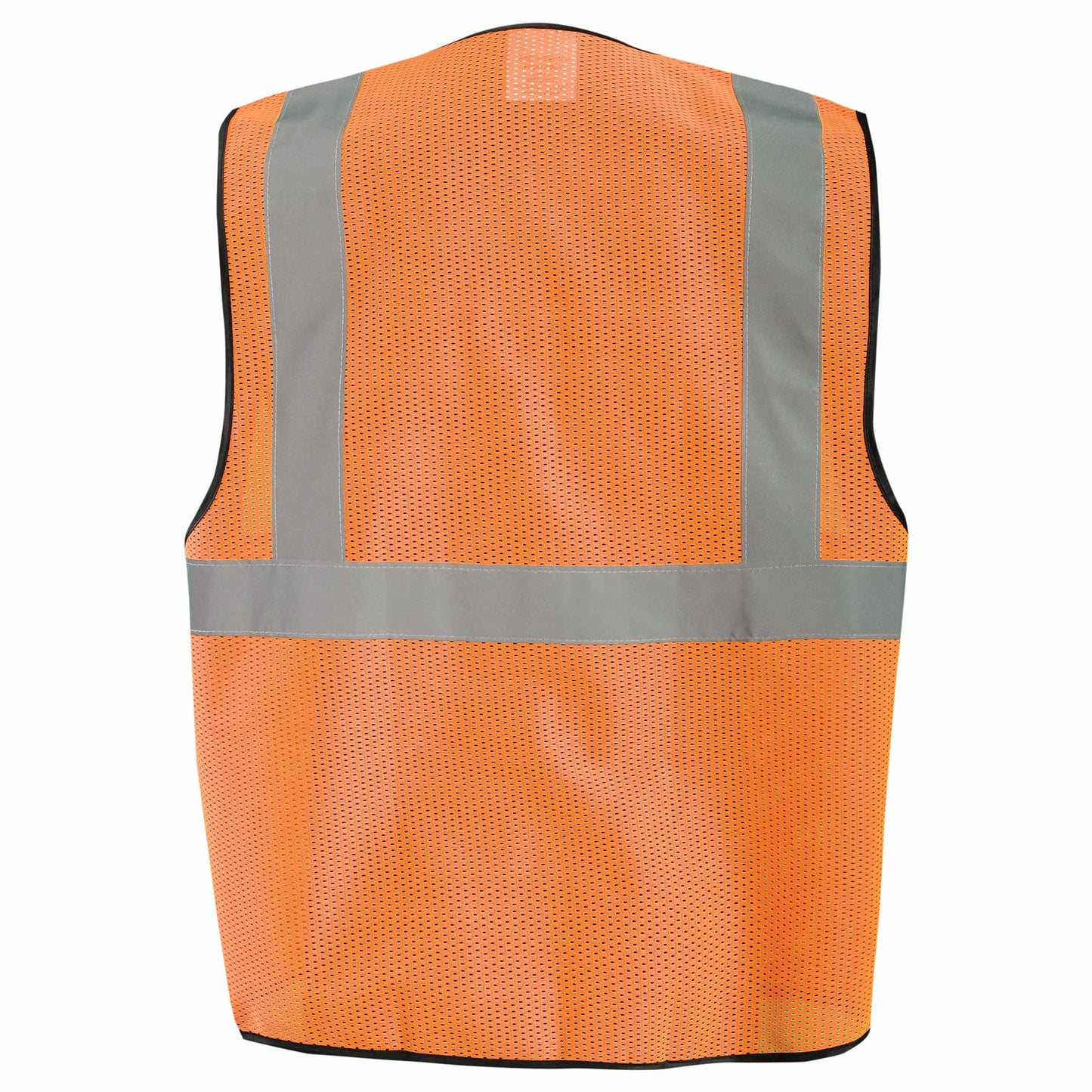 Occunomix ECO-GCZ-OS/M Vest w/Zipper, Orange, Type R, Class 2