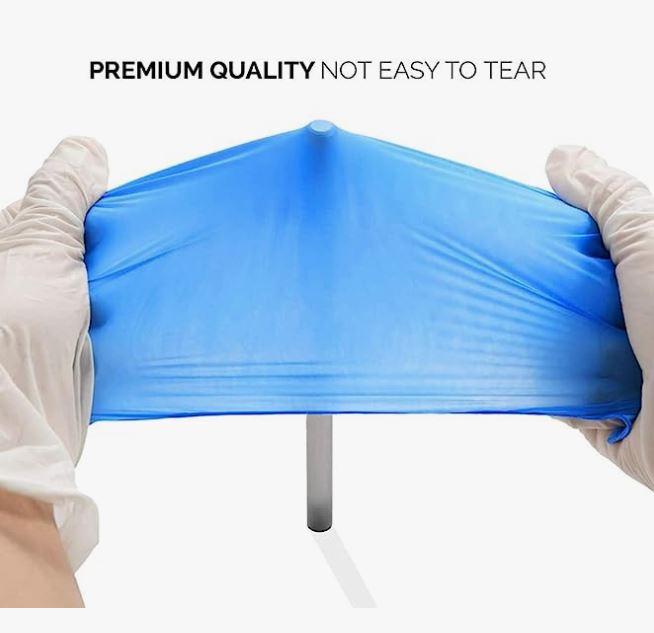 Disposable Nitrile gloves Blue color – All sizes