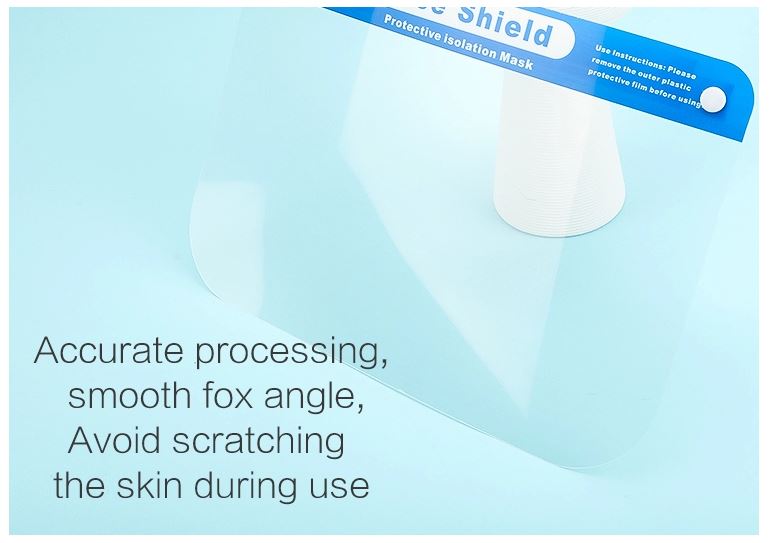 Safety Full Face Shield Reusable Washable Protection Cover Face Mask Anti-Splash
