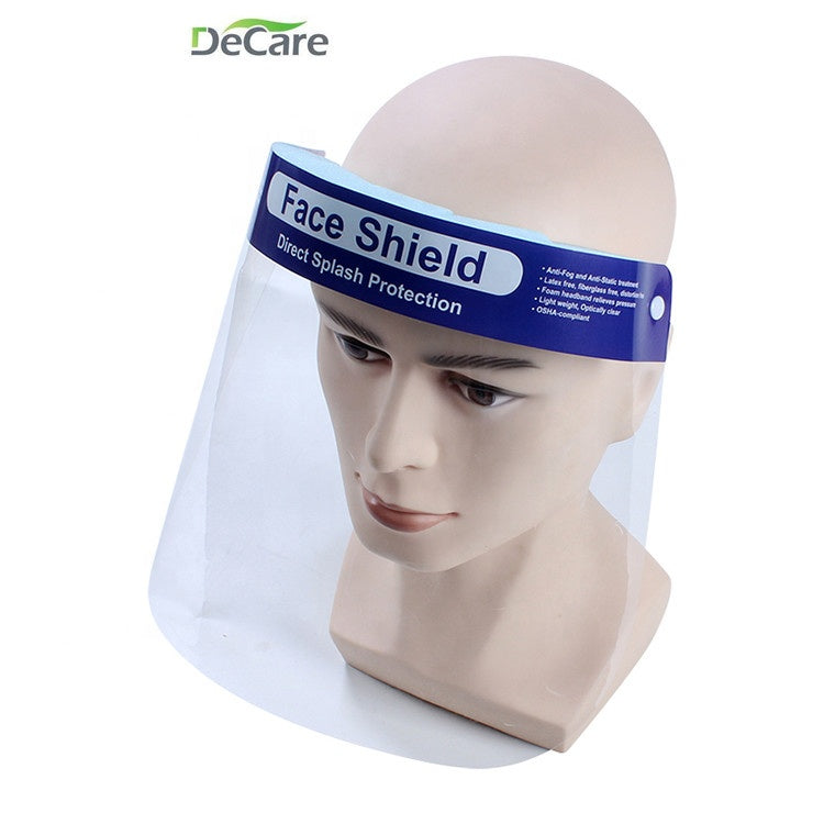 Safety Full Face Shield Reusable Washable Protection Cover Face Mask Anti-Splash