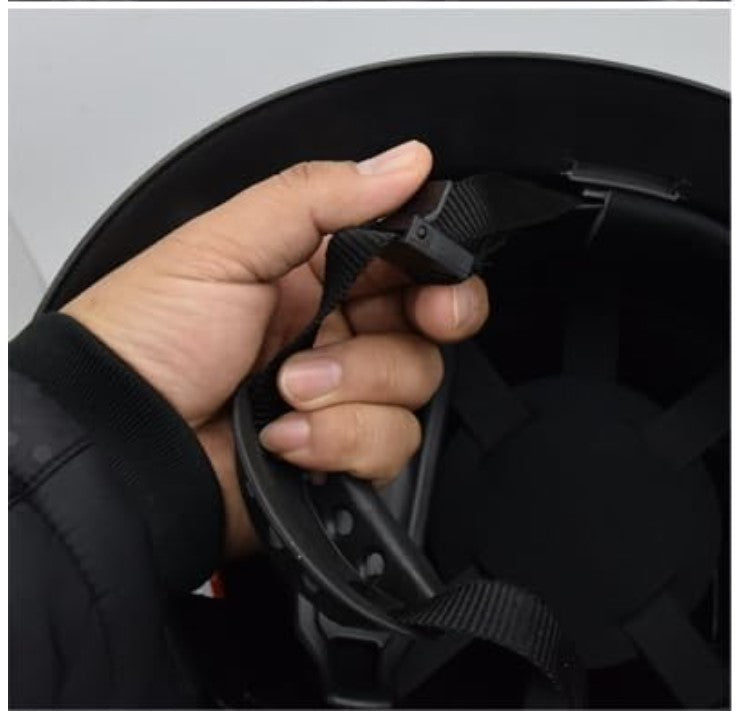 Carbon Fiber Hard Hat - Black Mate