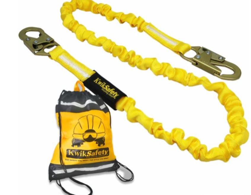 Elastic band and hook lifeline