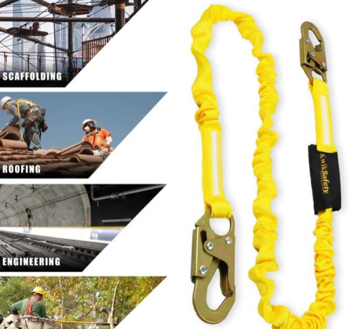 Elastic band and hook lifeline