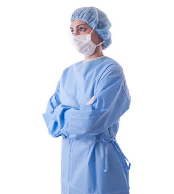 Disposable surgical gown/medical (10 pcs per box)