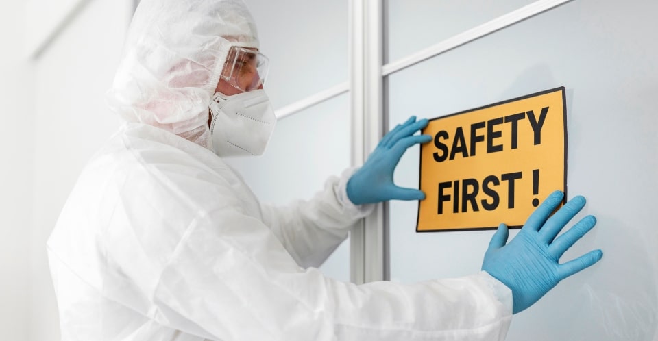 Safety Gear for Protecting Workers from Harmful Substances