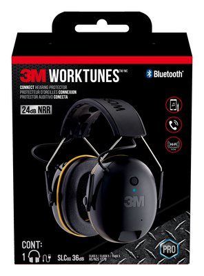 3M WorkTunes Connect Wireless Hearing Protector with Bluetooth® Technology