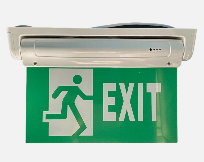 Emergency Light LED Exit Sign - Green