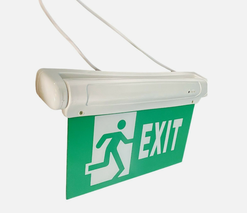 Emergency Light LED Exit Sign - Green