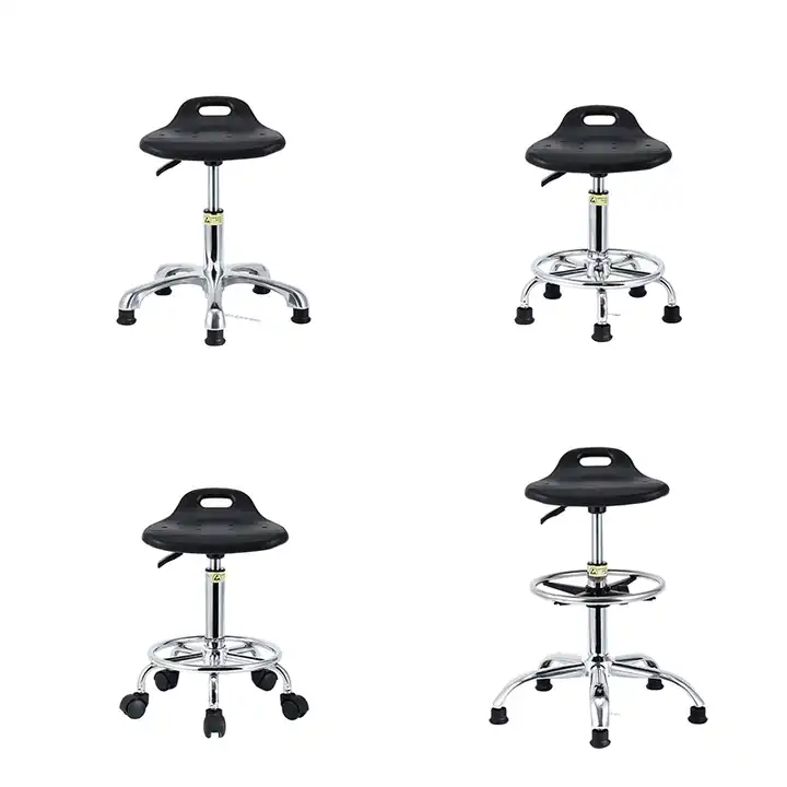 ESD Chair Stool Type - PU Foam Anti-Static Chair - Lift and Swivel Chair for Ergonomics