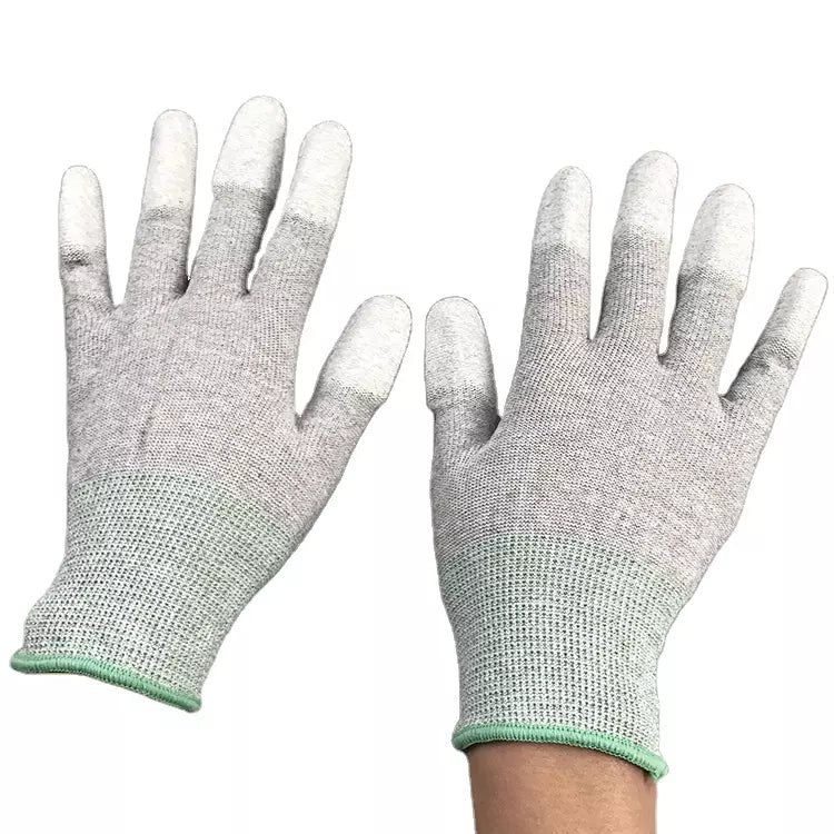 ESD Gloves - Antistatic PU Palm Coating Glove Carbon Fiber