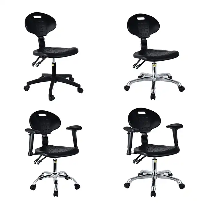 ESD Chair - PU Foam Anti-Static Chair - Full Support with Lift and Swivel Chair for Ergonomics