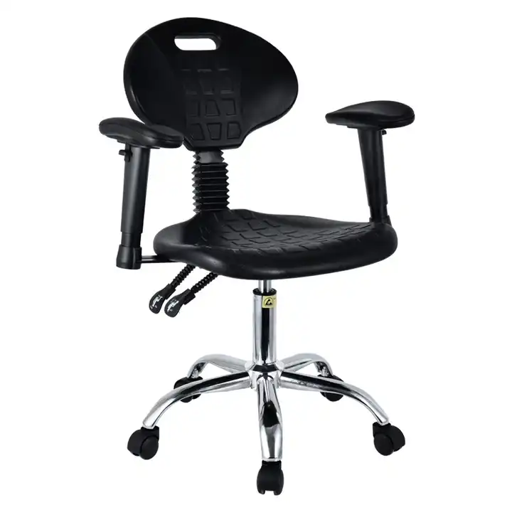 ESD Chair - PU Foam Anti-Static Chair - Full Support with Lift and Swivel Chair for Ergonomics