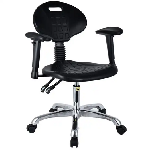 ESD Chair - PU Foam Anti-Static Chair - Full Support with Lift and Swivel Chair for Ergonomics