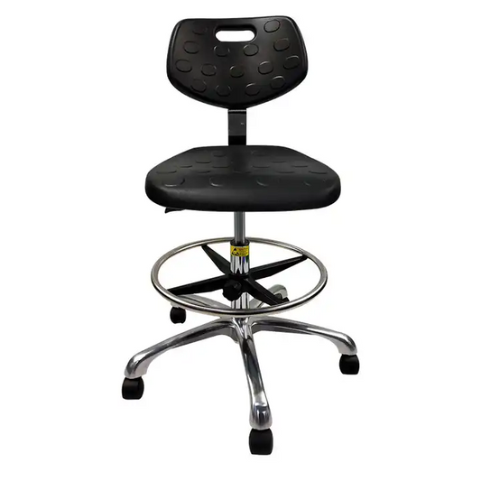ESD Chair - PU Foam Anti-Static Chair - Back Support with Lift and Swivel Chair for Ergonomics