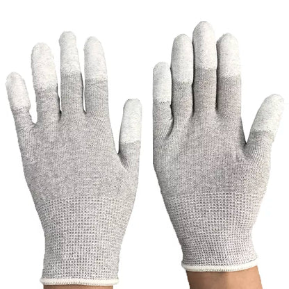 ESD Gloves - Antistatic PU Palm Coating Glove Carbon Fiber