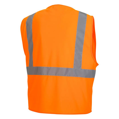 Pyramex Safety Vest Orange Type R Class 2 W/Velcro , Size S/M/L/XL/XXL (Economic Version)