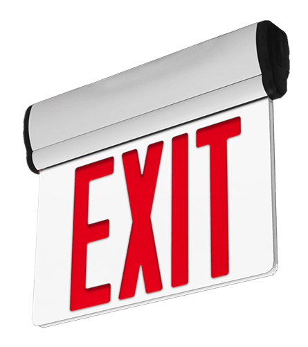 Emergency Light LED Exit Sign - Red