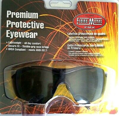 HONEYWELL Brand FIBRE-METAL  FMX SAFETY GLASSES ANTI-FOG  SCRATCH RESISTANT