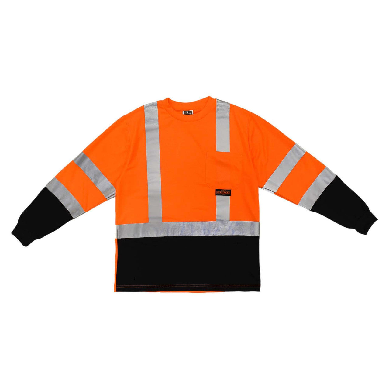 Long Sleeve T-shirt (Orange / Black)