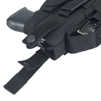 OneTigris Pistol Holster with Mag Pouch, Tactical Molle Belt Holster for Right Handed Shooters Fits Glock 1911 45 92 96