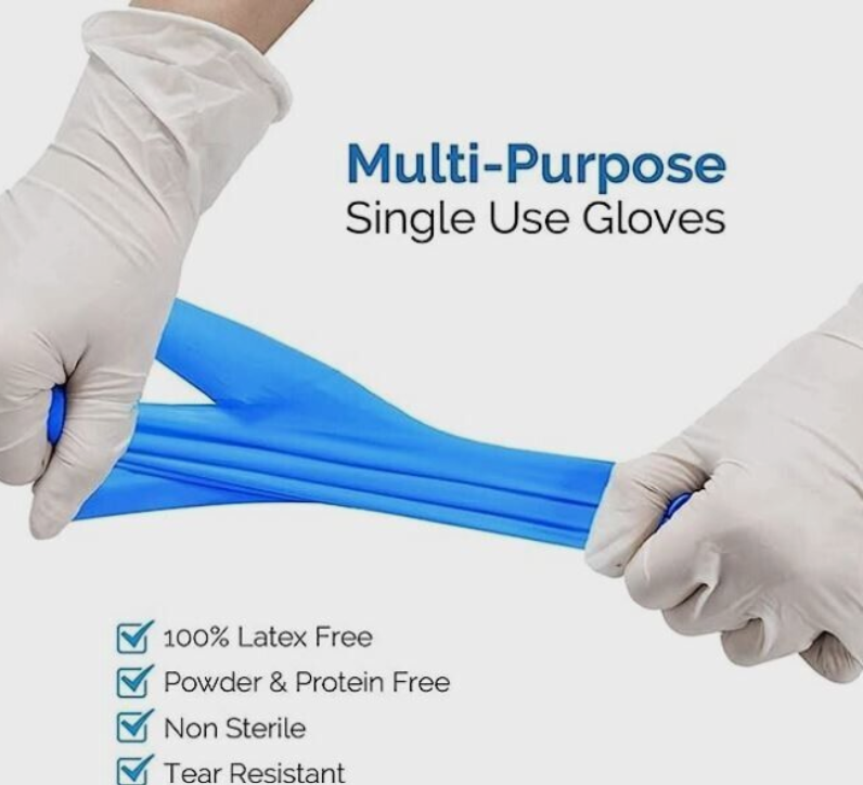 Vinyl Synmax Exam Gloves Latex Free / Powder Free / Protein Free